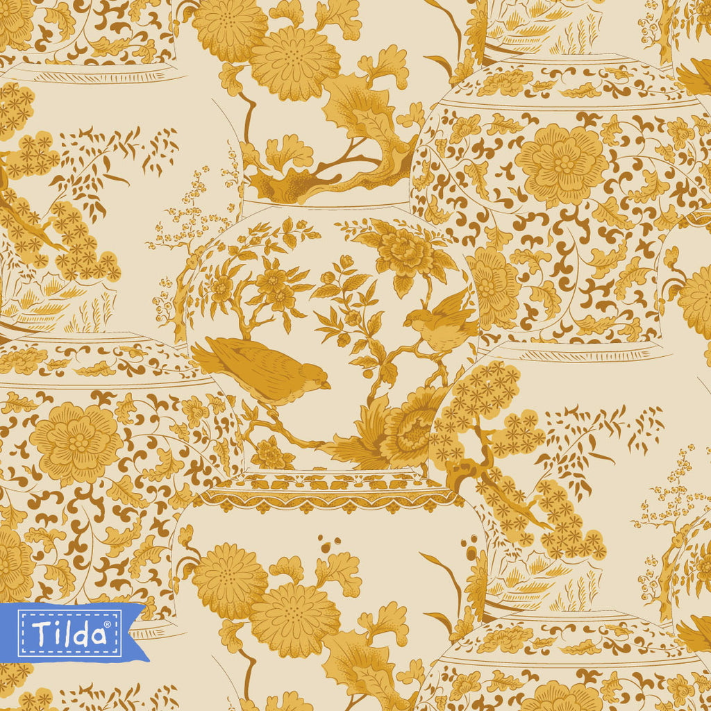 Tilda - Chic Escape - Vase Collection Mustard