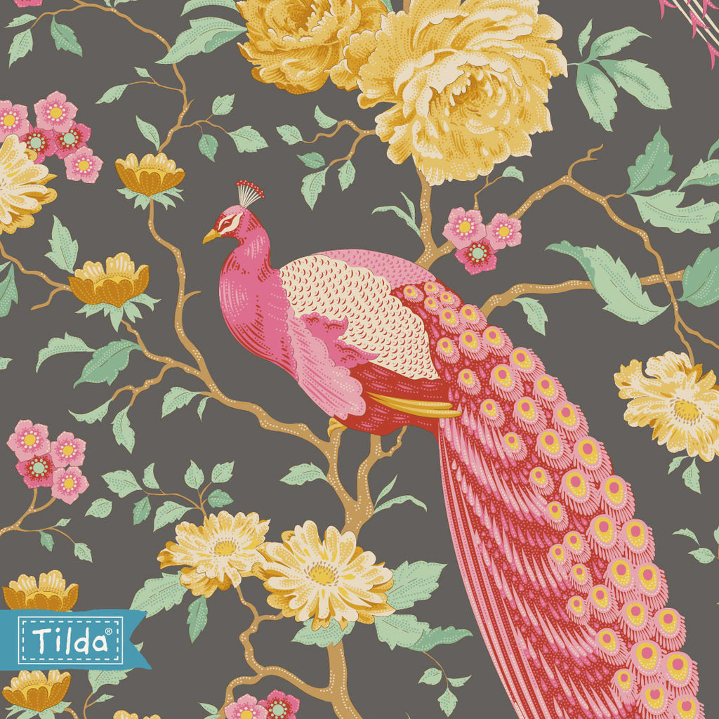 Tilda - Chic Escape - Peacock Tree Grey
