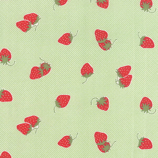 Hello Darling - Strawberries & Cream Green