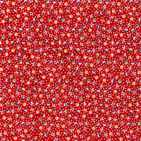 Lecien Old New 30's - Red Leaf Dots