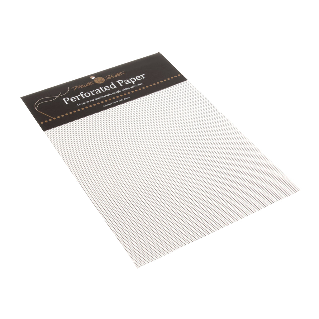 Mill Hill Perforated Paper - 14ct White