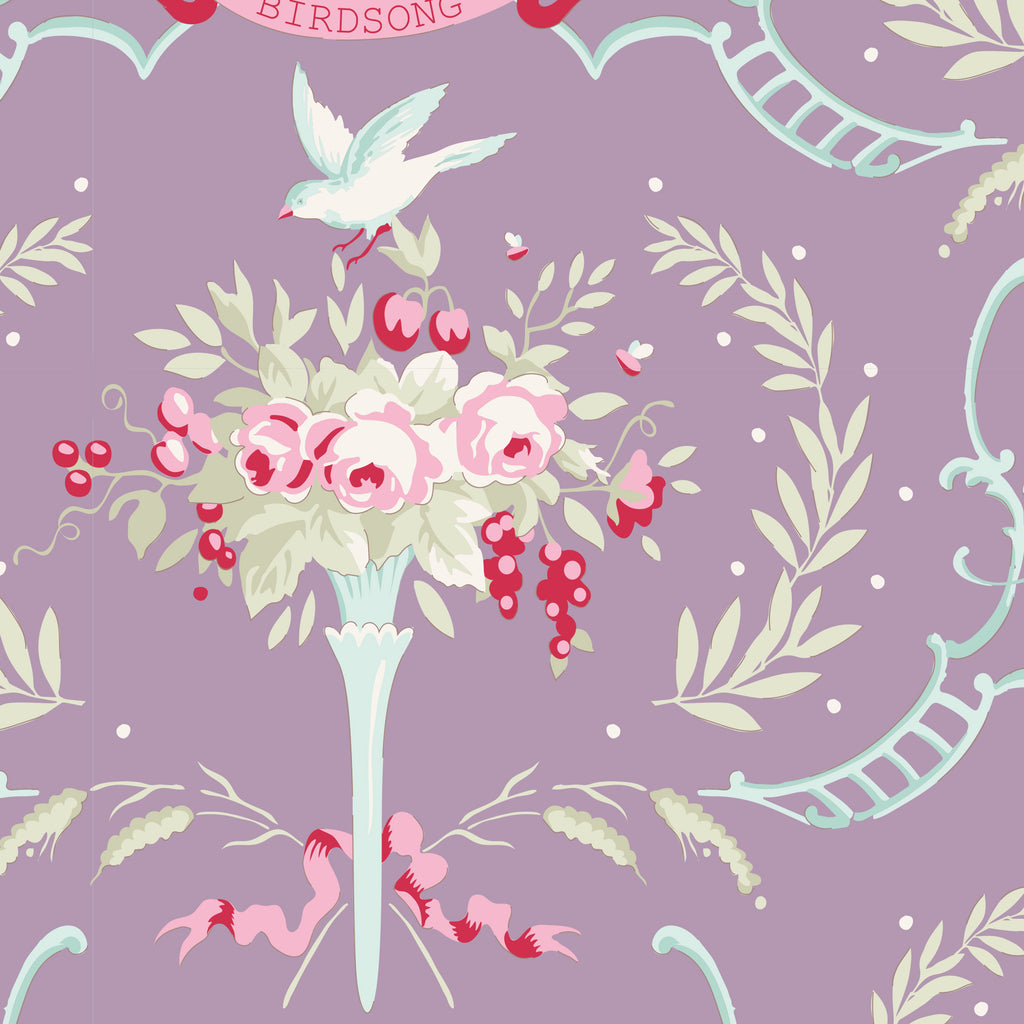 Tilda - Old Rose - Birdsong Mauve Lilac
