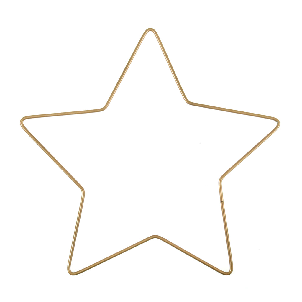 Gold Craft Wire Star - 20cm