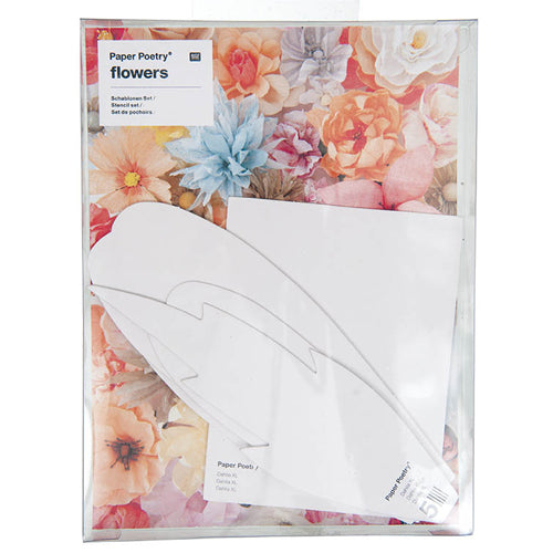 Paper Flowers Templates - Large Dahlia