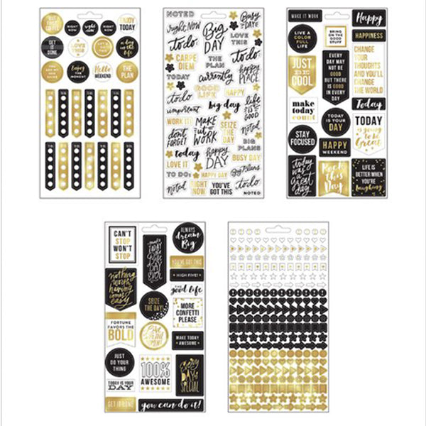 MAMBI Create 365 - Stickers - Gold Seize The Day