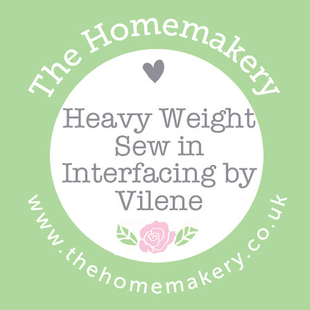 Heavy Weight Sew In Interfacing by Vilene