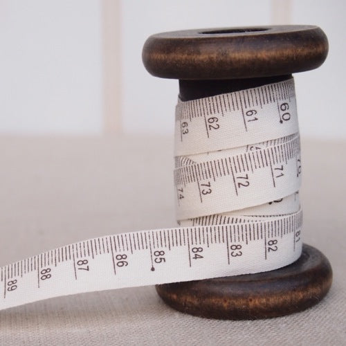 Centimetre Tape Measure Zakka Cotton Tape - 14mm