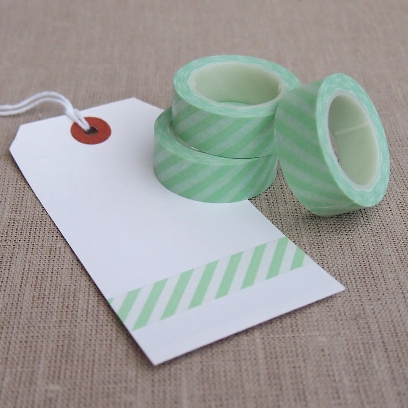 Mint Green Stripe Washi Tape