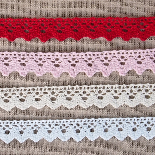 Scalloped Crochet Lace Trim - 20mm