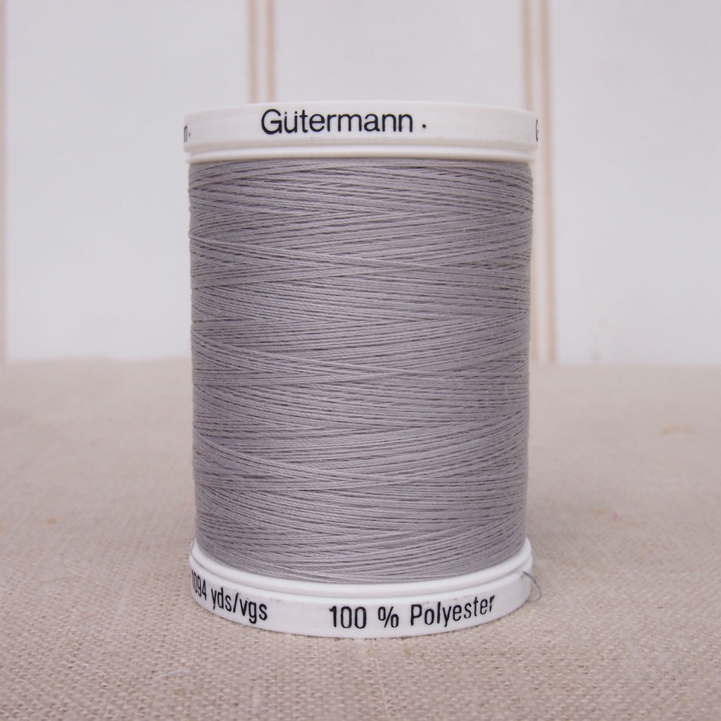 Gutermann Sew All Thread 1000m - Silver 38