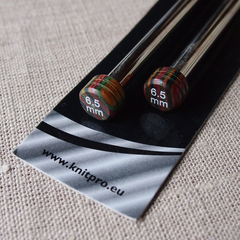 KnitPro Nova Metal Knitting Needles 30cm - 6.5mm