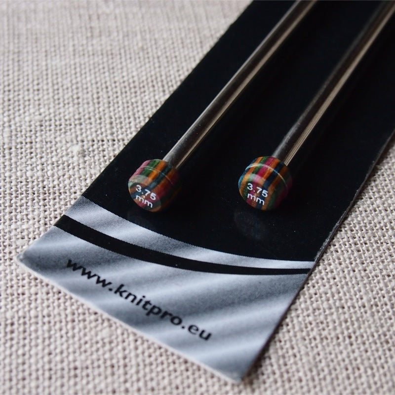 KnitPro Nova Metal Knitting Needles 30cm - 3.75mm