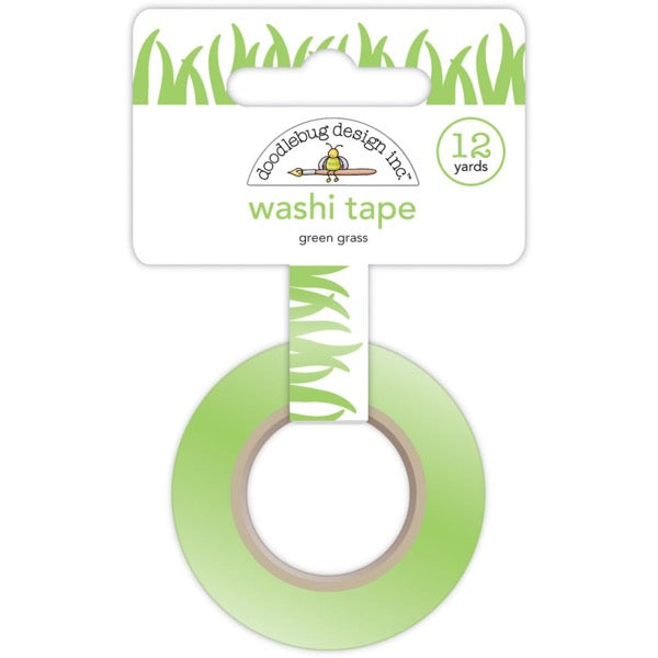 Doodlebug Designs Washi Tape - Green Grass