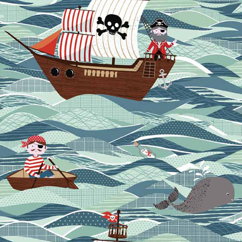 Pirates - Makower - Pirate Ships*