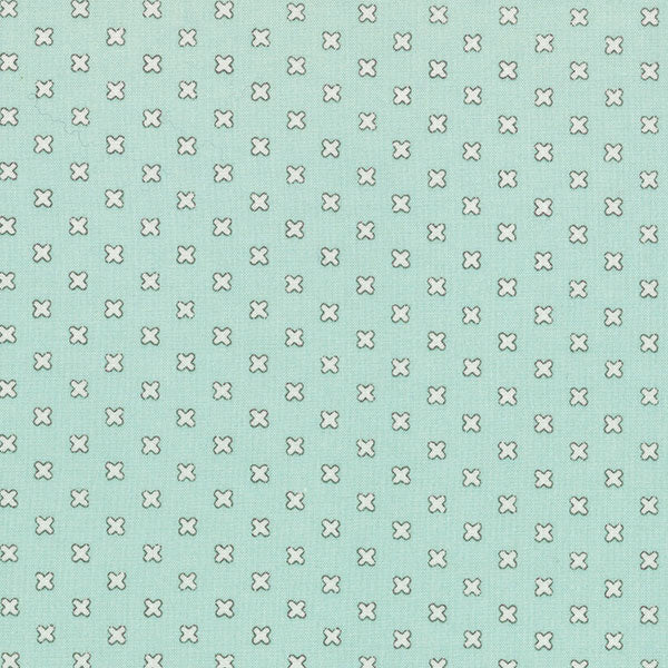 Lecien - Quilters First 2015 - Light Blue X