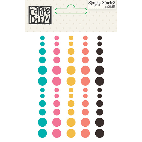 Carpe Diem Paper - Enamel Dots