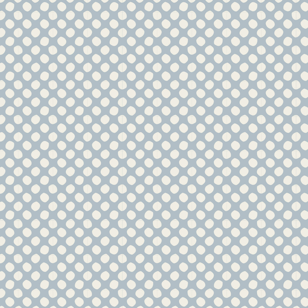 Tilda Classic Basics - Paint Dots Blue