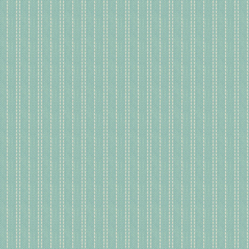 Tilda Creating Memories - Spring - Woven Seamstripe Teal