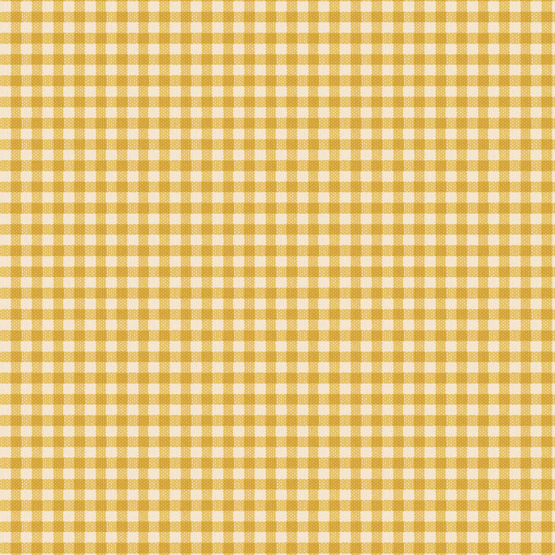 Tilda Creating Memories - Spring - Woven Gingham Yellow