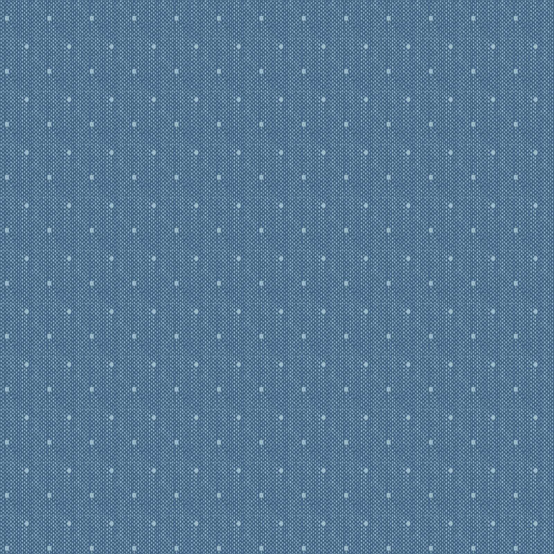 Tilda Creating Memories - Summer - Woven Tinydot Blue