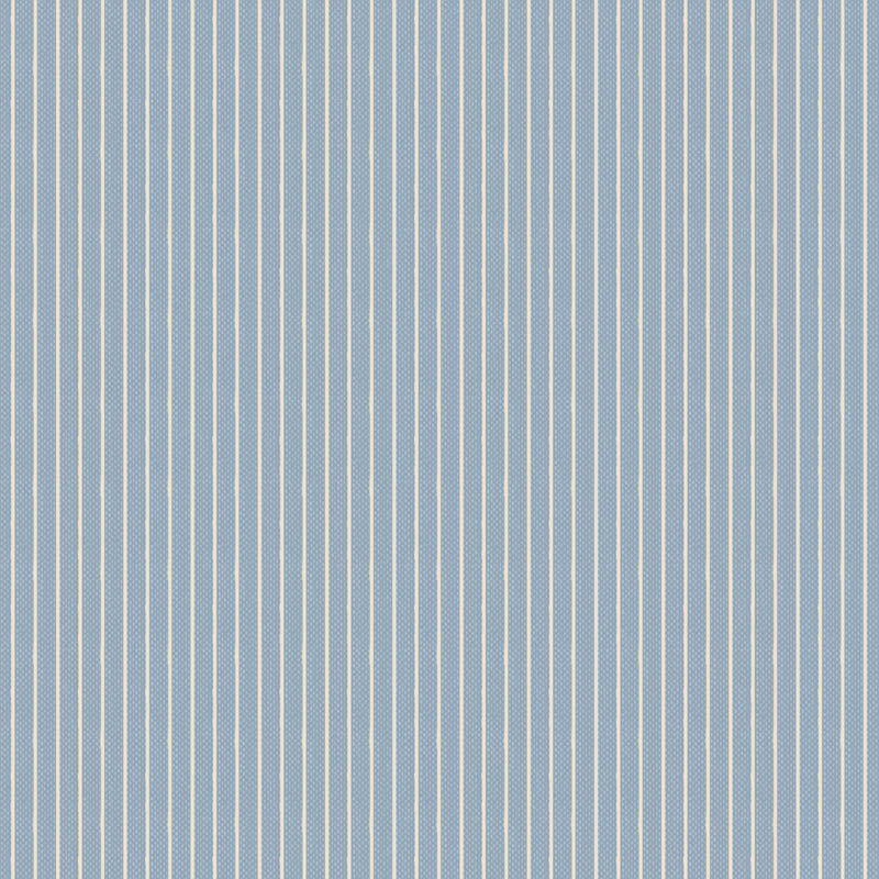 Tilda Creating Memories - Summer - Woven Stripe Blue