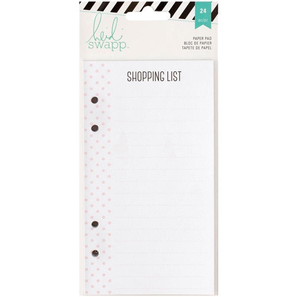 Heidi Swapp Memory Planner Shopping List Pad