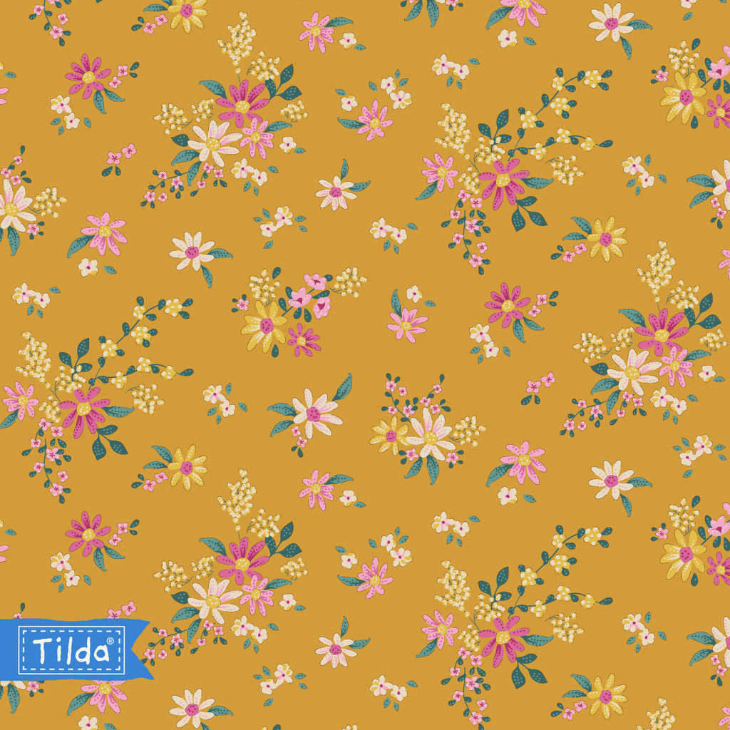 Tilda - Chic Escape - Daisyfield Mustard