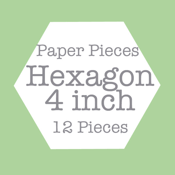 Paper Pieces - Hexagon 4 inch