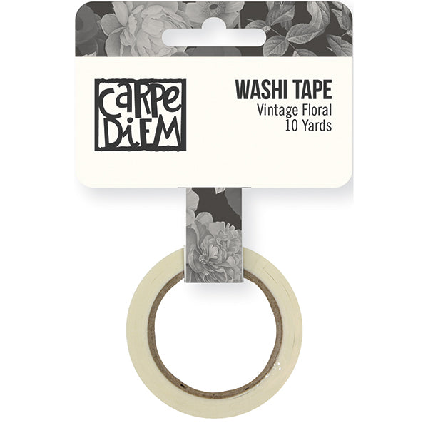 Carpe Diem - Washi Tape - Vintage Floral