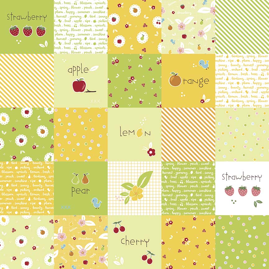 Sweet Orchard - Orchard Patchwork Yellow