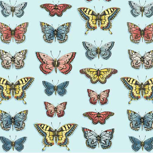 Vintage Journal - Makower - Butterflies