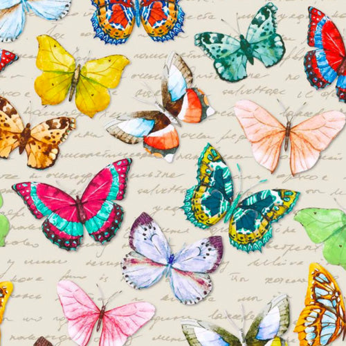 Madame Butterfly - Indigo Fabrics