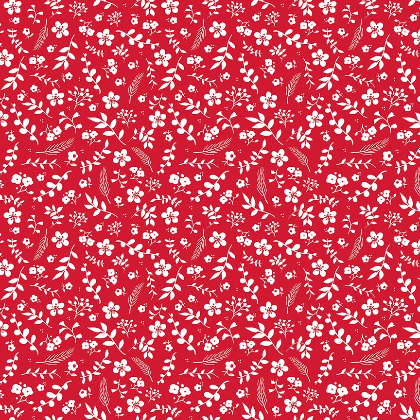 Sweet Prairie - Sedef Imer - Floral Red