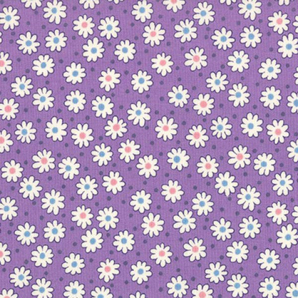 Lecien Retro 30s 2016 - Purple Little Daisy