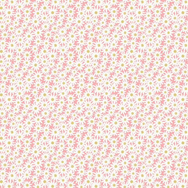 Flo's Little Flowers - Lewis & Irene - Pink Daisies