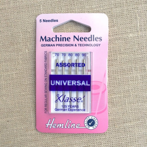 Hemline Sewing Machine Needles - Assorted