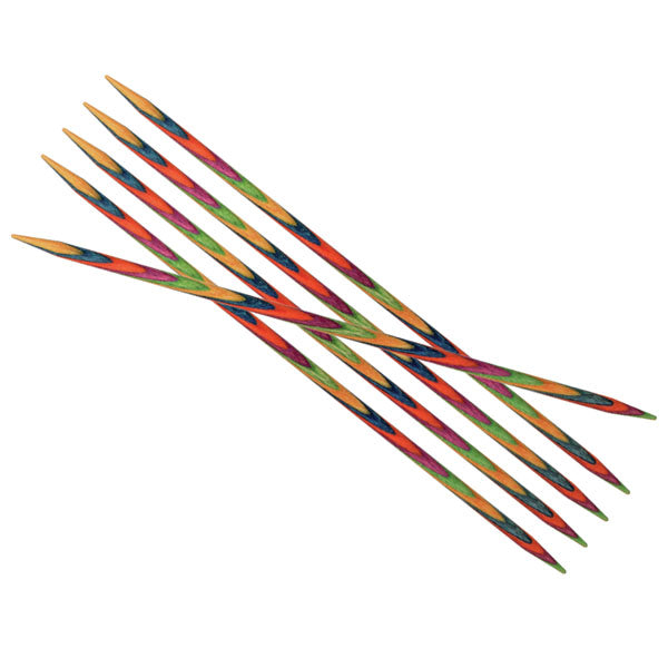 Knit Pro Symfonie Wood Double Point Knitting Needles - 15cm (Set of 5)