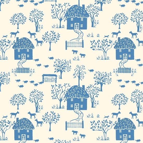 Liberty - The Cottage Garden - Cottage Lane - Blue