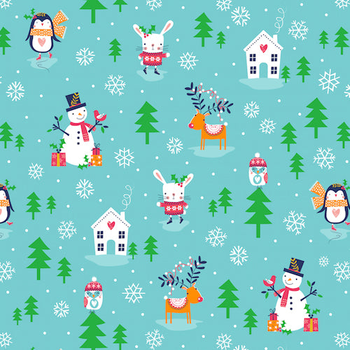 Merry Little Christmas - Dashwood Studio - Snowman & Friends