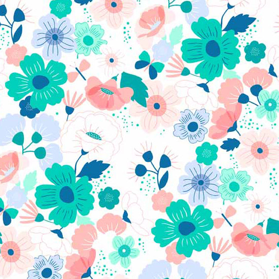 Floral Splendour - Andover - Fabric Bundle
