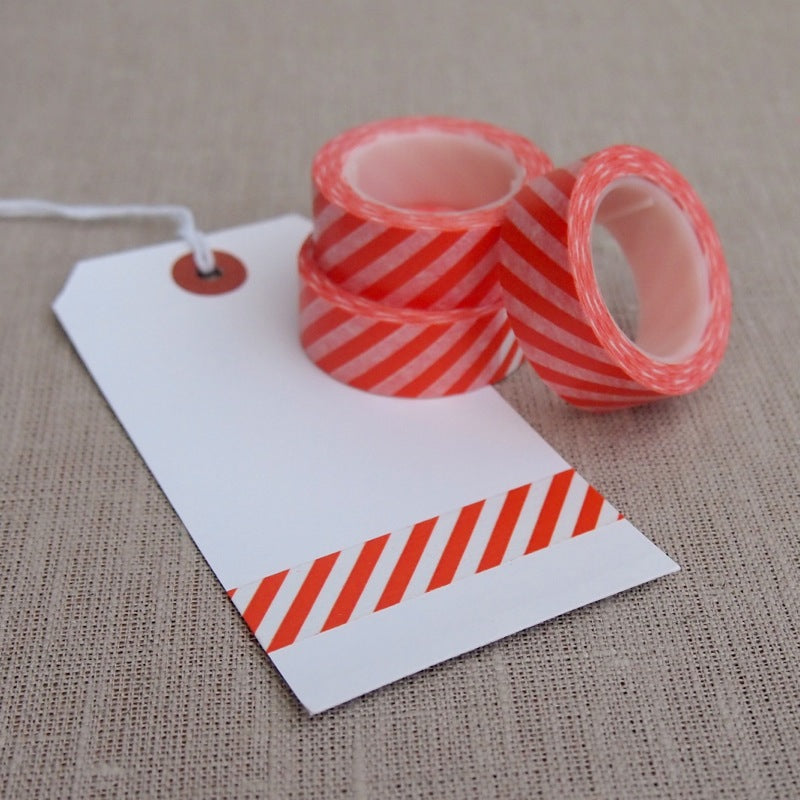 Orange Stripe Washi Tape