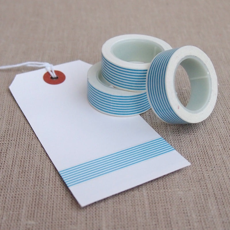 Blue Stripe Washi Tape