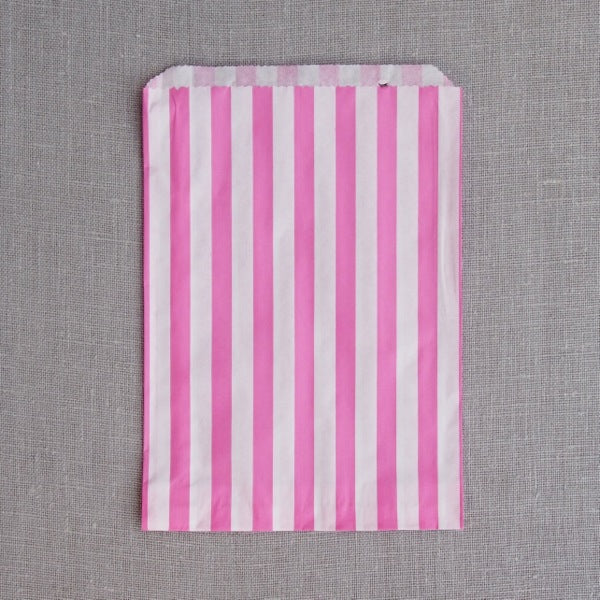 Stripe Paper Bags - Large