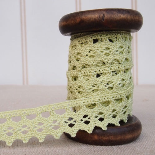 Double Scallop Crochet Lace Trim - 20mm