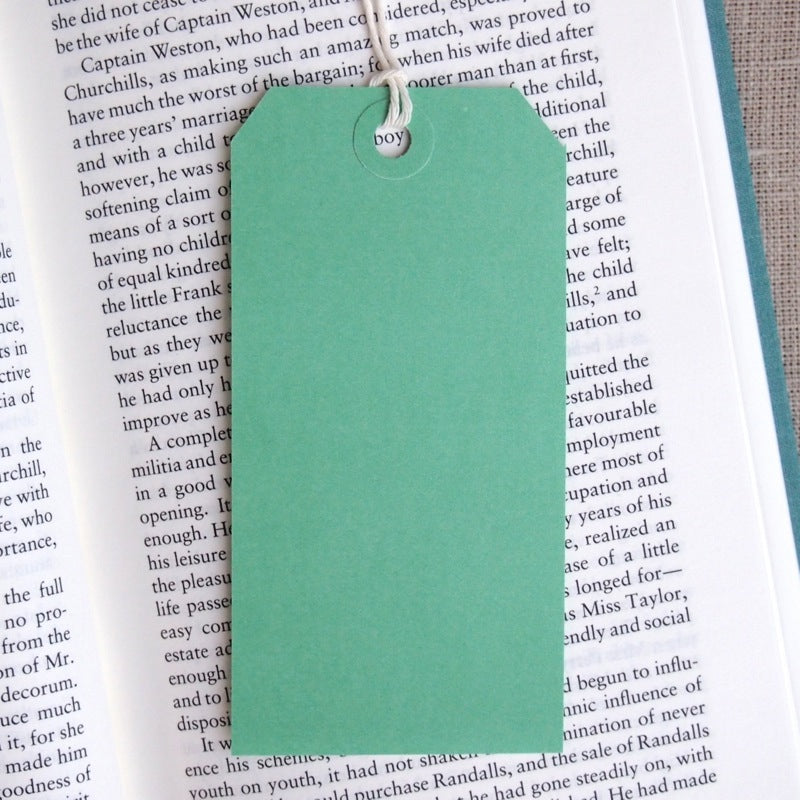 Green Gift Tags