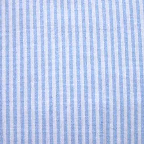 Cotton Vichy Extra Wide - Stripe - Ice Blue
