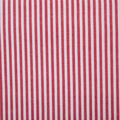 Cotton Vichy Extra Wide - Stripe - Red - BOLT END
