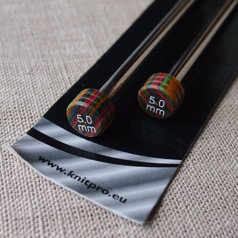 KnitPro Nova Metal Knitting Needles 30cm - 5mm
