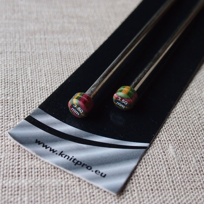 KnitPro Nova Metal Knitting Needles 30cm - 3.5mm