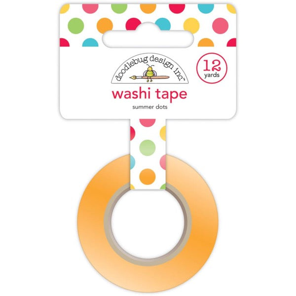 Doodlebug Designs Washi Tape - Summer Dots